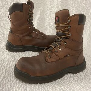 Red Wing King Toe Non-Metallic Waterproof Electrical Hazard 2280 Boots